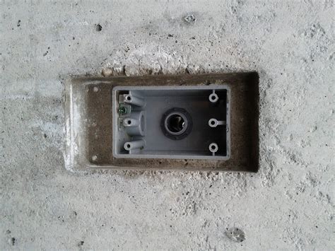 electrical boxes in icf walls|mounting electrical boxes to concrete.